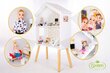 Leļļu māja Kinderplay, 100 cm, balta цена и информация | Rotaļlietas meitenēm | 220.lv