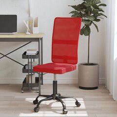 Biroja krēsls vidaXL, sarkans цена и информация | Офисные кресла | 220.lv