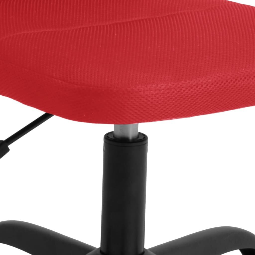Biroja krēsls vidaXL, sarkans cena un informācija | Biroja krēsli | 220.lv