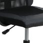 Biroja krēsls vidaXL, melns cena un informācija | Biroja krēsli | 220.lv