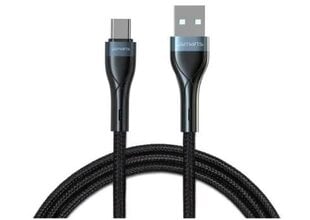 Кабель USB-A — USB-C PremiumCord 18 Вт, 1 м, черный цвет цена и информация | Кабели и провода | 220.lv