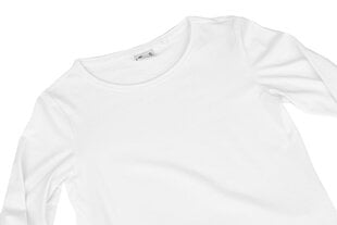 T-krekls sievietēm ar garām piedurknēm 4F F167 4FAW23TLONF167 10S, balts цена и информация | Футболка женская | 220.lv