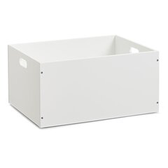 Коробка для хранения вещей Zeller, белая цена и информация | Стеллажи, полки | 220.lv