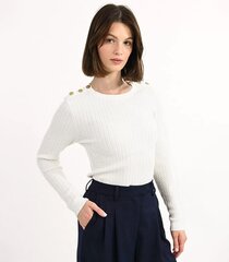 Molly Bracken džemperis sievietēm LA906BN*01, balts cena un informācija | Sieviešu džemperi | 220.lv