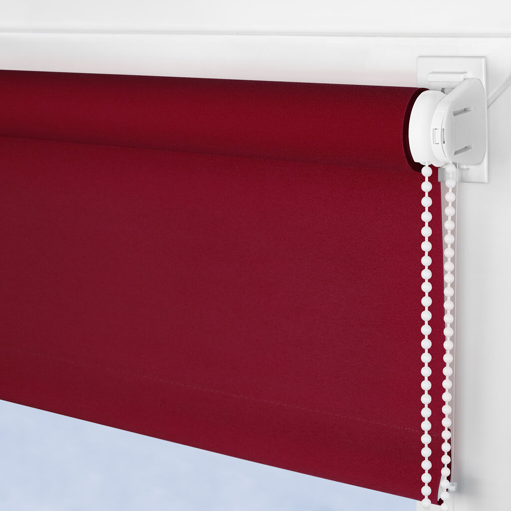 Rullo žalūzija Midi Bojanek, sarkana, 115x150cm cena un informācija | Rullo žalūzijas | 220.lv