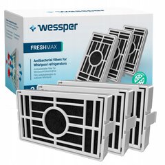 Антибактериальный фильтр для Whirlpool Fresh Max, 3 шт. цена и информация | Принадлежности для большой бытовой техники | 220.lv