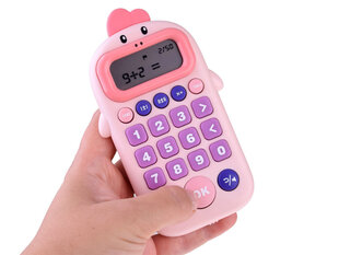 Карманная математическая игрушка, розовая цена и информация | Развивающие игрушки | 220.lv