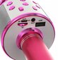 Karaoke mikrofons Izoxis, rozā цена и информация | Mūzikas instrumentu piederumi | 220.lv
