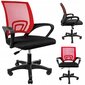 SMART sarkans biroja krēsls cena un informācija | Biroja krēsli | 220.lv