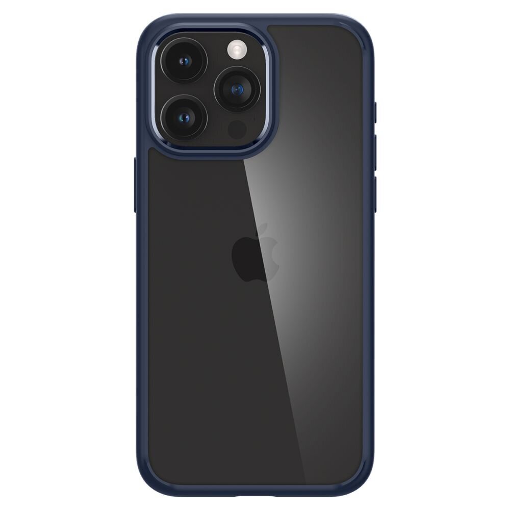 Telefona vāciņš, Spigen Ultra Hybrid, priekš iPhone 15 Pro Max, zils cena un informācija | Telefonu vāciņi, maciņi | 220.lv