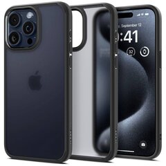 Telefona vāciņš. Spigen Ultra Hybrid, iPhone 15 Pro Max, caurspīdīgs cena un informācija | Telefonu vāciņi, maciņi | 220.lv