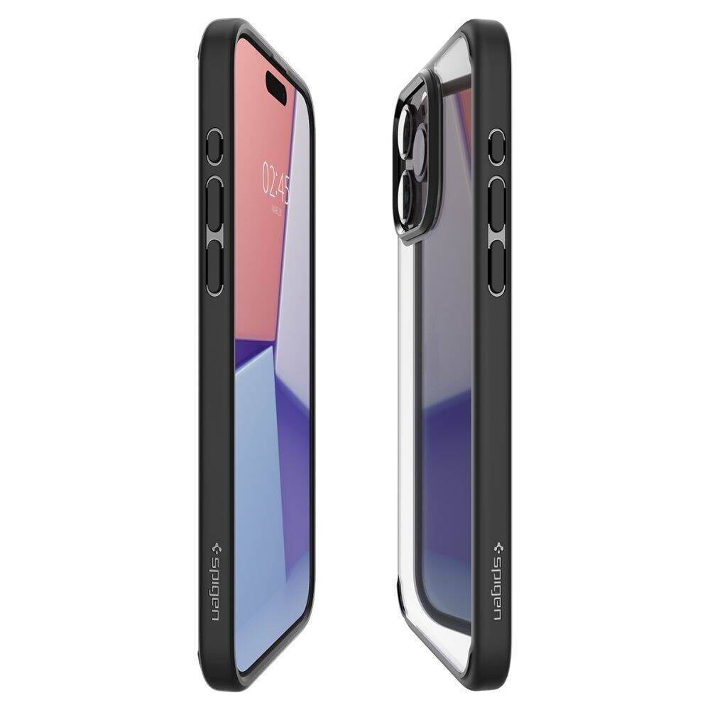 Telefona vāciņš. Spigen Ultra Hybrid, iPhone 15 Pro Max, caurspīdīgs cena un informācija | Telefonu vāciņi, maciņi | 220.lv