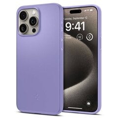 Telefona vāciņš, Spigen Thin Fit, iPhone 15 Pro Max, purpursarkans цена и информация | Чехлы для телефонов | 220.lv