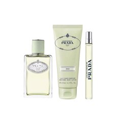 Komplekts Prada Iris sievietēm: parfimērijas ūdens EDP, 100 ml + ķermeņa losjons 100 ml + miniatūras smaržas cena un informācija | Sieviešu smaržas | 220.lv