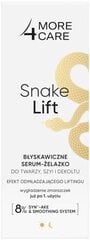 Подробнее 4 Care Snake Lift моментальная сыворотка для разглаживания кожи лица и шеи от морщин с синтетическими змеиными токсинами цена и информация | Сыворотки для лица, масла | 220.lv