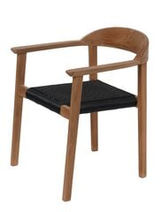 Уличное кресло Volta Edge, коричневый/черный цвет цена и информация | Садовые стулья, кресла, пуфы | 220.lv