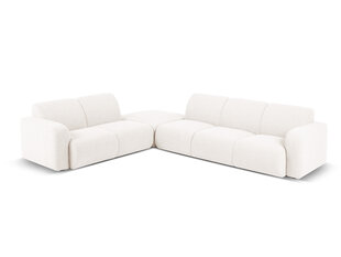 Sešvietīgs kreisās puses dīvāns Windsor & Co Lola, 315x250x72 cm, balts cena un informācija | Stūra dīvāni | 220.lv