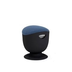 Эргономичный баланс Up Up Seul, табурет чёрный, D47, синяя ткань цена и информация | Офисные кресла | 220.lv