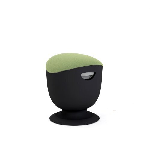 Ergonomisks līdzsvara krēsls Up Up Seul, melns/zaļš cena un informācija | Biroja krēsli | 220.lv