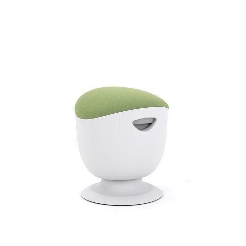 Ergonomisks līdzsvara krēsls Up Up Seul, balts/zaļš cena un informācija | Biroja krēsli | 220.lv