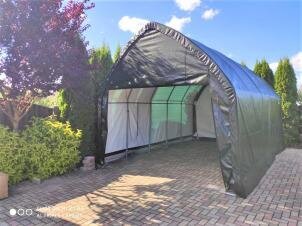 Гараж CarPort 3,9x6,1 м цена и информация | Садовые сараи, дровницы | 220.lv