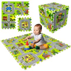 Paklājs-puzle Humbi, 9 gab. цена и информация | Развивающие коврики | 220.lv