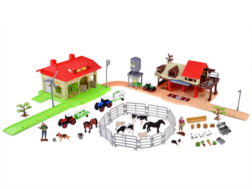 Rotaļlietas fermas figūru komplekts cena un informācija | Rotaļlietas zēniem | 220.lv