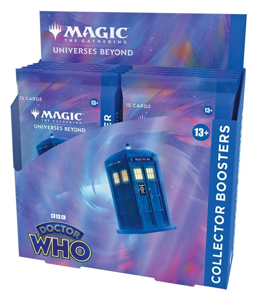 Stalo spēle Magic The Gathering Doctor Who Collector Booster displejs cena un informācija | Galda spēles | 220.lv