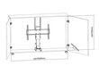 Multibrackets MB-5969 37-65” цена и информация | TV kronšteini | 220.lv