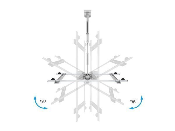 Multibrackets MB-0150 65” cena un informācija | TV kronšteini | 220.lv