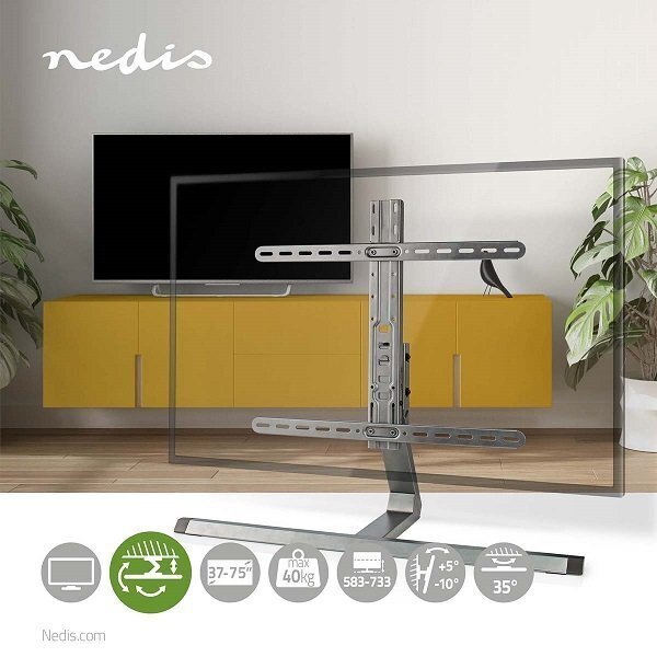 Nedis SM5120GY 37-75” cena un informācija | TV kronšteini | 220.lv