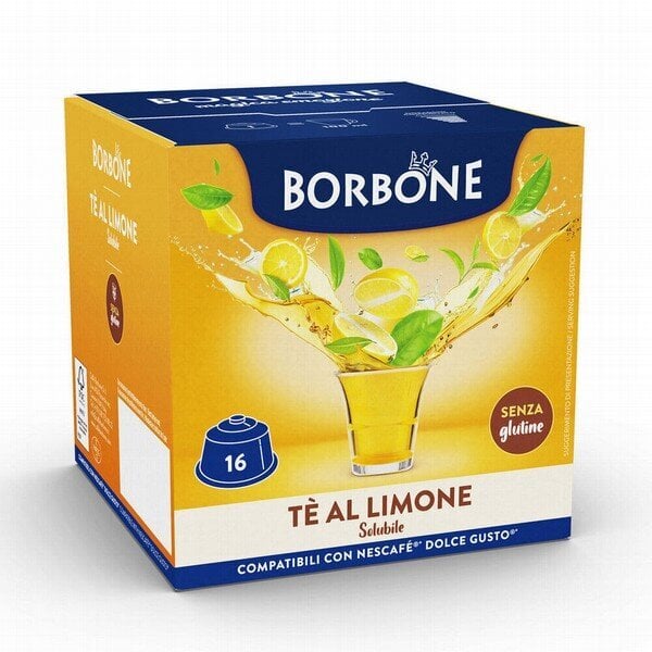 Tējas kapsulas Borbone Te Al Limone 192g, 16 gb, цена и информация | Tēja | 220.lv