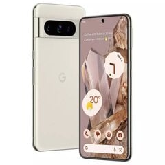 Google Pixel 8 Pro 5G Dual SIM 12/128GB Porcelain (GA04834-GB) цена и информация | Мобильные телефоны | 220.lv