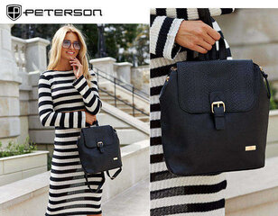 peterson ptn cp112386-a рюкзак из экокожи цена и информация | Спортивные сумки и рюкзаки | 220.lv