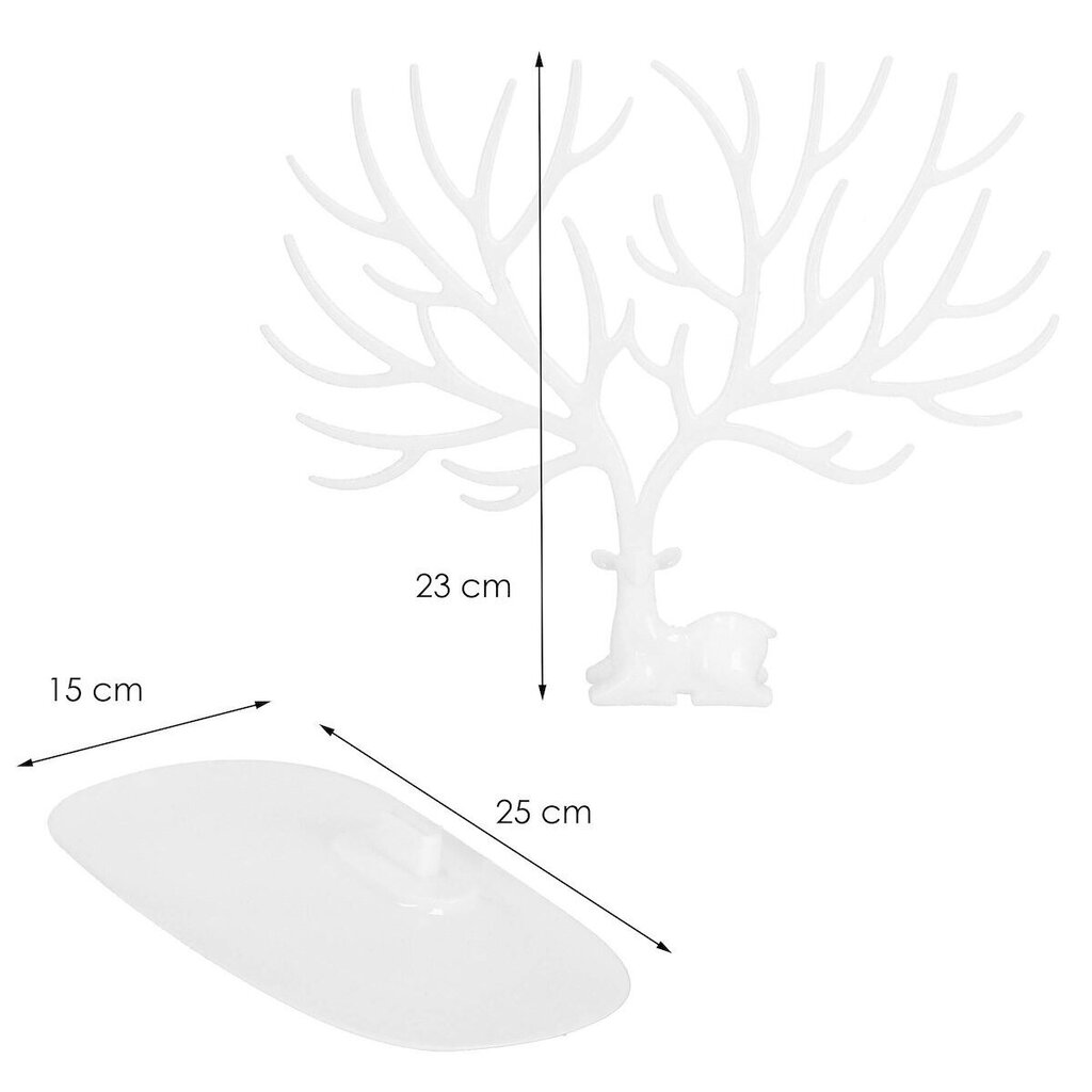 Rotu turētājs-koks Springos, 23 cm cena un informācija | Interjera priekšmeti | 220.lv