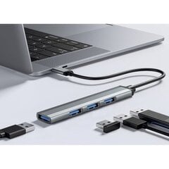 Izoxis USB HUB - 4 ports 3.0 + 2.0 цена и информация | Адаптеры и USB разветвители | 220.lv