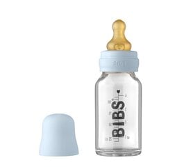 Stikla barošanas pudelīte Bibs, 110 ml, 0+ mēn цена и информация | Бутылочки и аксессуары | 220.lv