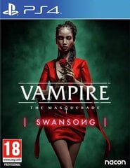 Vampire The Masquerade: Swansong (Playstation 4 game) Preorder цена и информация | Компьютерные игры | 220.lv