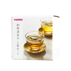 Hario Yunomi tējas glāžu komplekts, 2 gab., 170 ml cena un informācija | Glāzes, krūzes, karafes | 220.lv