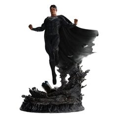 Статуя Зака Снайдера «Лига справедливости» 1/4, черный костюм Супермена, 65 см цена и информация | Атрибутика для игроков | 220.lv