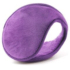 Теплая повязка на уши, фиолетовая цена и информация | Женские шапки | 220.lv