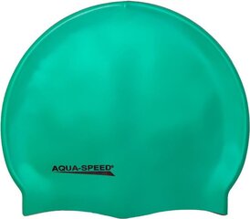 Peldēšanas peldcepure Aqua Speed Mega, zaļa cena un informācija | Peldcepures | 220.lv