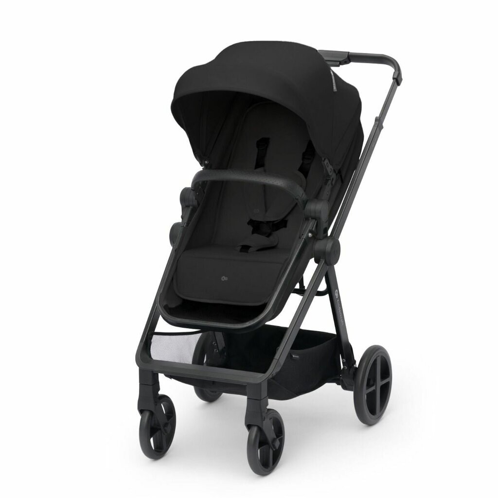 Universālie rati Kinderkraft Newly 4in1 Mink Pro, black cena un informācija | Bērnu rati | 220.lv