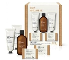 Kosmētikas komplekts Baylis & Harding Wellness Luxury Bathing Gift Set: attīroša želeja, 130 ml + ziepes, 150 g + dušas želeja, 130 ml + ķermeņa losjons, 130 ml cena un informācija | Ķermeņa krēmi, losjoni | 220.lv