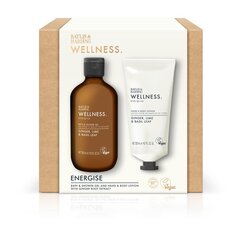 Kosmētikas komplekts Baylis & Harding Wellness Luxury Body Care: ķermeņa mazgāšanas līdzeklis 300 ml + roku un ķermeņa losjons 200 ml цена и информация | Кремы, лосьоны для тела | 220.lv