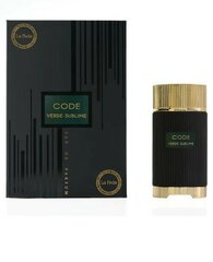 Parfimērijas ūdens Code Verde Sublime EDP sievietēm/vīriešiem, 100 ml cena un informācija | Sieviešu smaržas | 220.lv