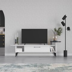 TV statīvs Asir, 188x42,6x40cm, balts cena un informācija | TV galdiņi | 220.lv