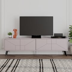 TV statīvs Asir, 180x50x29,6cm, gaiši brūns cena un informācija | TV galdiņi | 220.lv