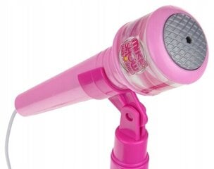 Bērnu elektriskās ģitāras mikrofona statīvs Nobo Kids rozā cena un informācija | Attīstošās rotaļlietas | 220.lv
