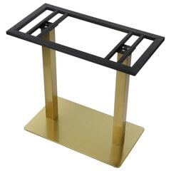 Основание стола SH-3003-1/G, нержавеющая сталь золотистого цвета, 70х40 см цена и информация | Ножки для мебели | 220.lv